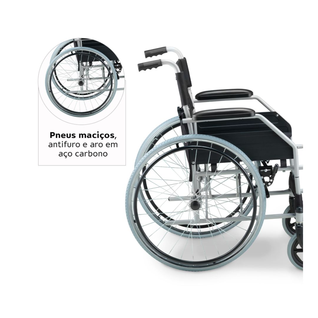 Cadeira de Rodas - D100 - Dellamed - Image 9