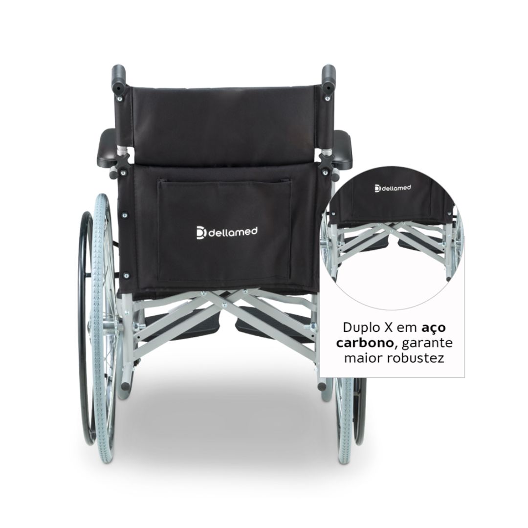 Cadeira de Rodas - D100 - Dellamed - Image 3
