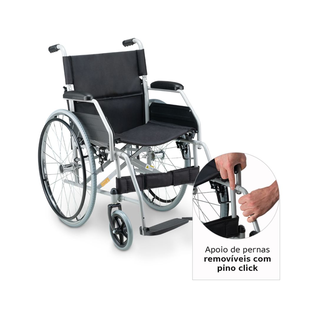 Cadeira de Rodas - D100 - Dellamed - Image 2