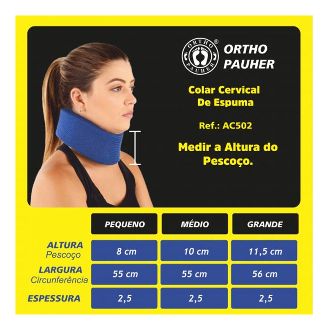 Colar Cervical de espuma - Ortho Pauher - Image 2